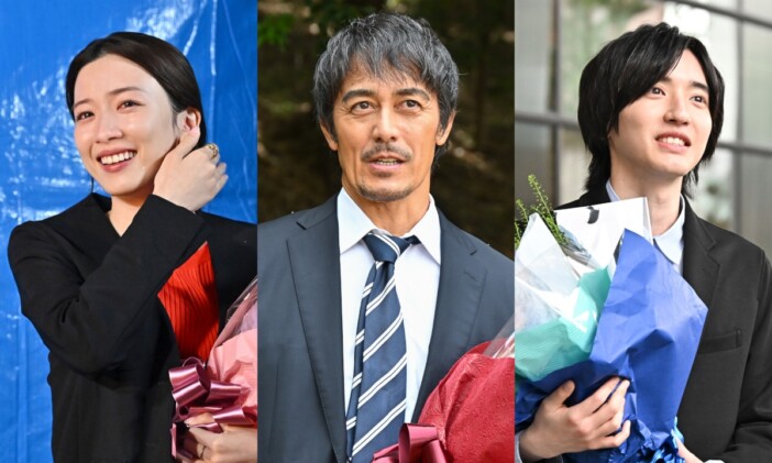 『キャスター』阿部寛、永野芽郁ら撮了　道枝駿佑「“キャスターロス”になると思います」